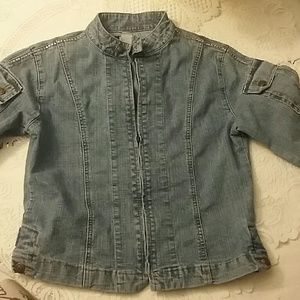 Faded B Jean Jacket